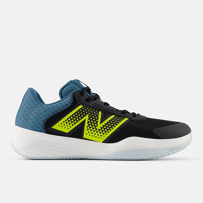 New Balance Men's 696v6 Shoes Black with Firefly