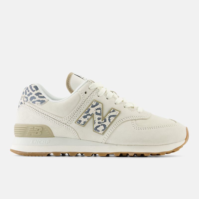 New Balance Women's 574 Shoes Sea Salt with Phantom