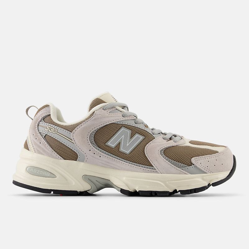 New Balance Men's 530 Shoes Moonrock with Mushroom and Concrete