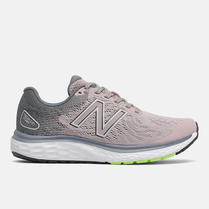 New Balance Women's Fresh Foam 680v7 Shoes Logwood with Ocean Gr