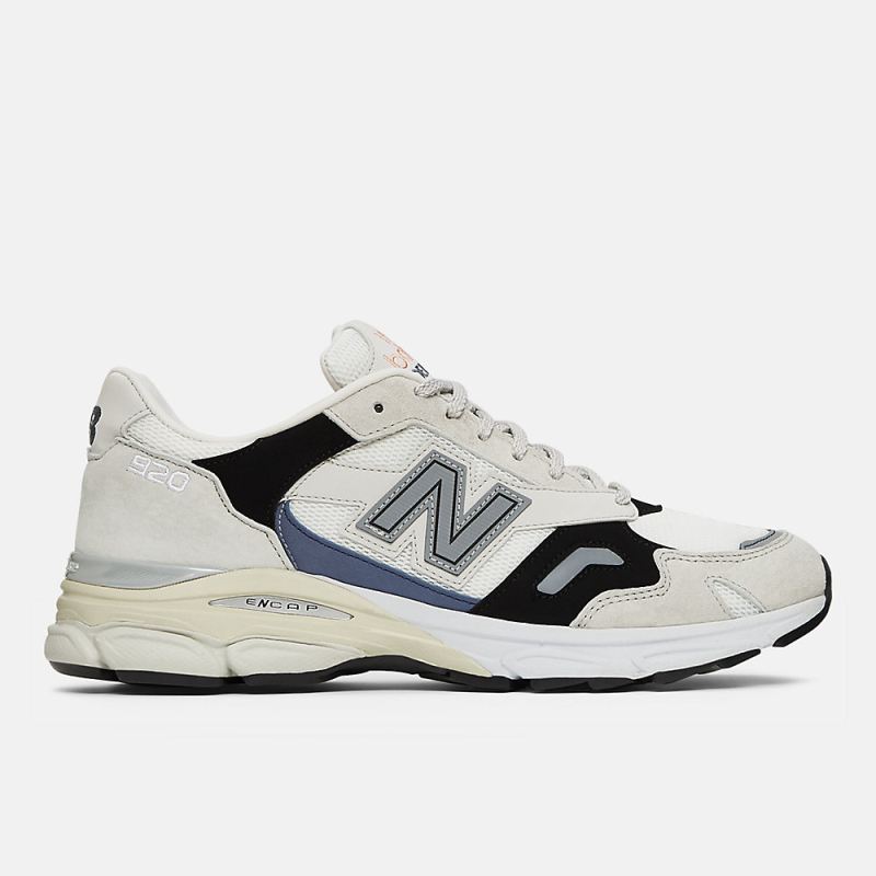 New Balance Men's MADE in UK 920 Shoes Off White with White and