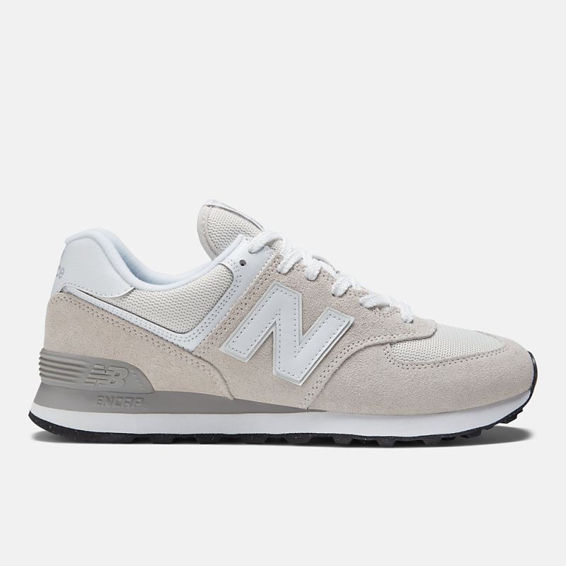 New Balance Men's 574 Core Shoes Nimbus Cloud with White