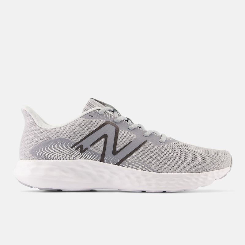 New Balance Men's 411v3 Shoes Grey with Black Metallic