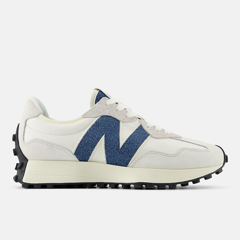 New Balance Women's 327 Shoes Reflection with Heron Blue