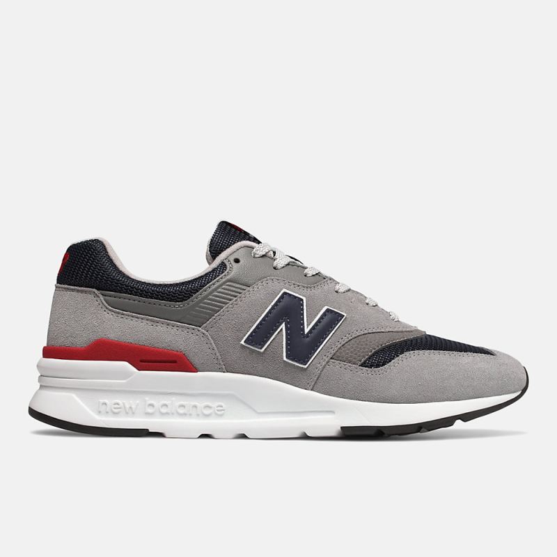 New Balance Men's 997H Shoes Team Away Grey with Pigment