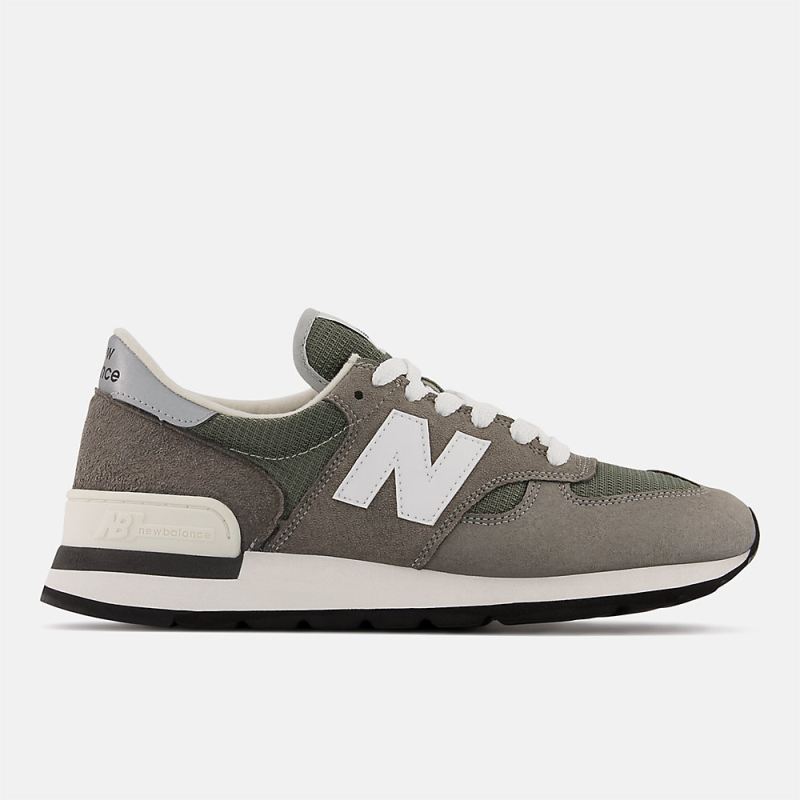 New Balance Men's MADE in USA 990v1 Core Shoes Grey with White