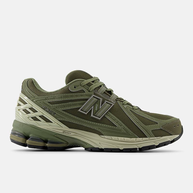 New Balance Men's 1906R Shoes Dark Camo with Dark Olivine and Da