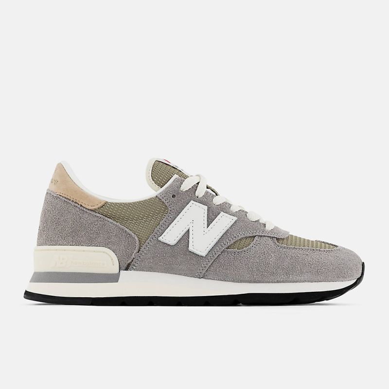 New Balance Men's MADE in USA 990v1 Shoes Marblehead with Incens