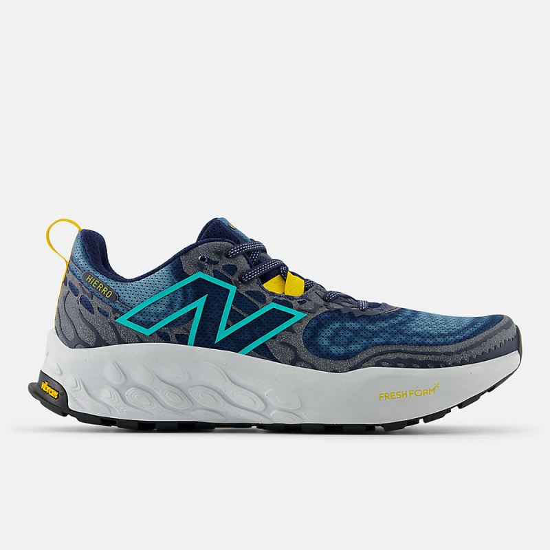 New Balance Men's Fresh Foam X Hierro v8 Shoes NB Navy with Quar