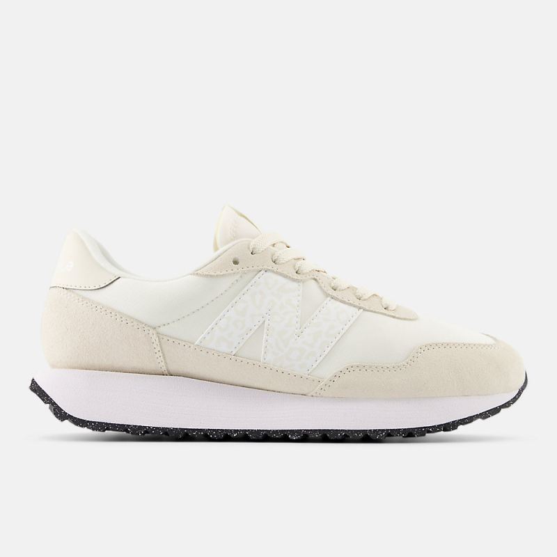 New Balance Women's 237 Shoes Sea Salt with Linen and White