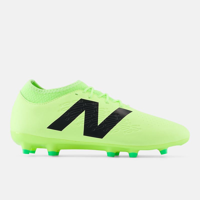 New Balance Women's TEKELA MAGIQUE FG V4+ Shoes Bleached Lime Gl