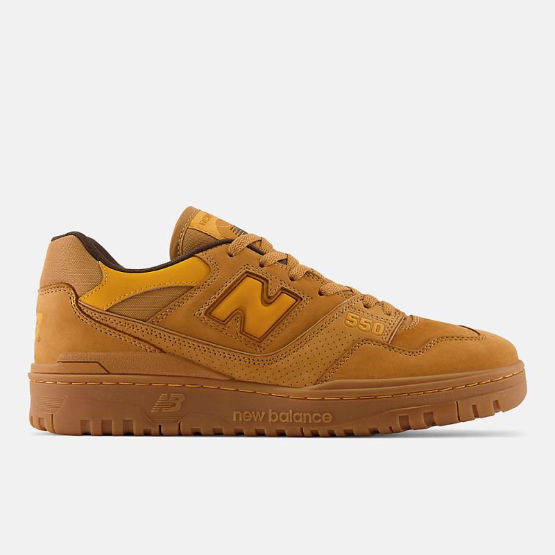 New Balance Men's 550 Shoes Canyon with Tobacco and True Brown