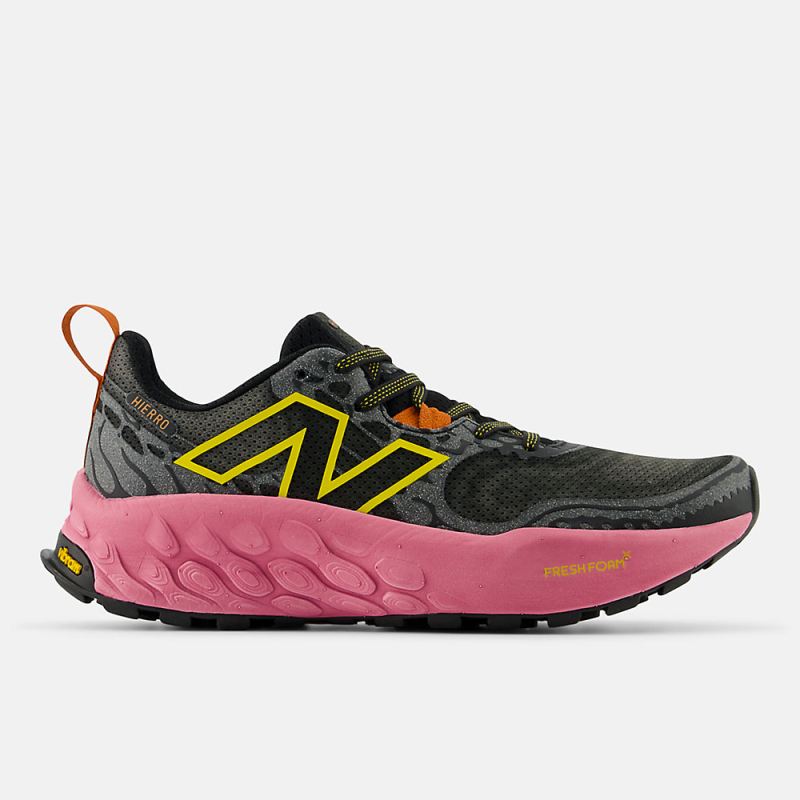 New Balance Women's Fresh Foam X Hierro v8 Shoes Black with Real